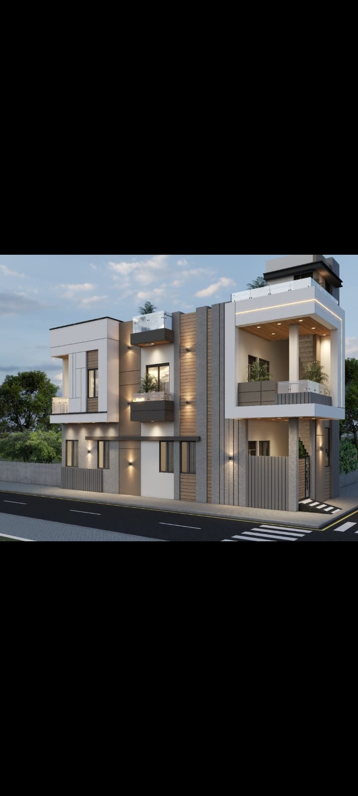 Modern Hall Partition