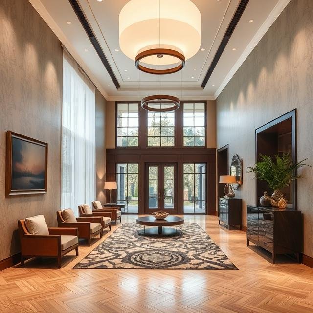 Modern Hall Partition